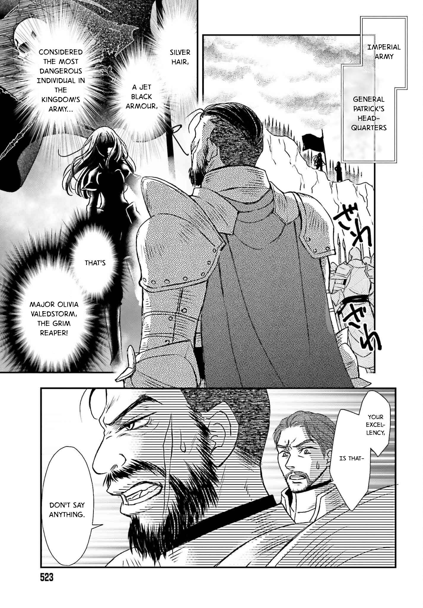 Shinigami ni Sodaterareta Shoujo wa Shikkoku no Tsurugi wo Mune ni Idaku Chapter 50 19